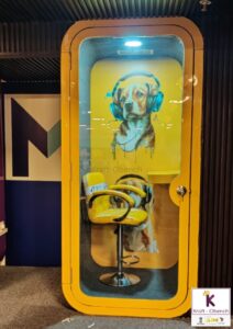 Silent Work Booth for Open Spaces – Nano Pod