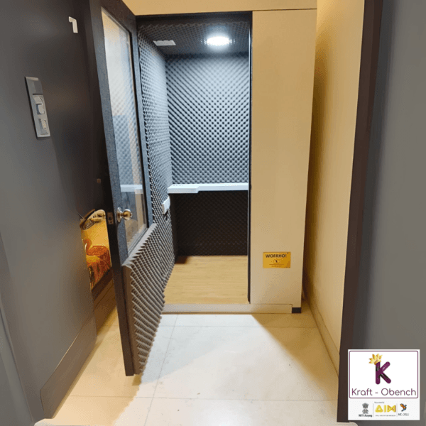 Soundproof Recording Booth for Studio Quality
