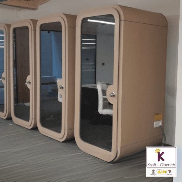 Minimalist Sound Booth for Offices (Nano Pod)