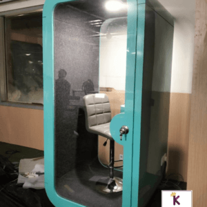 Minimalist Sound Booth for Offices (Nano Pod)