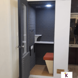 Acoustic Isolation Booth for Clear Vocals