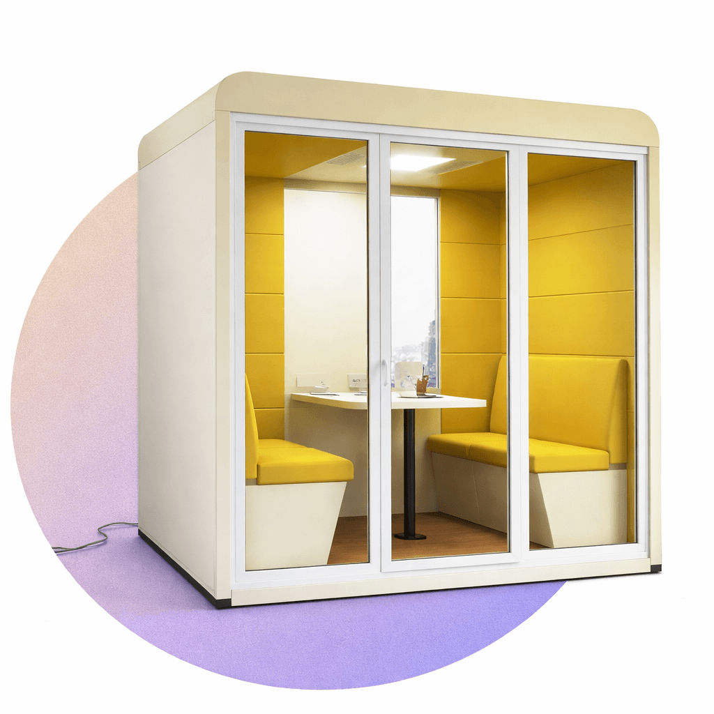 Acoustic Phone Booth by Kraft-Obench for offices
