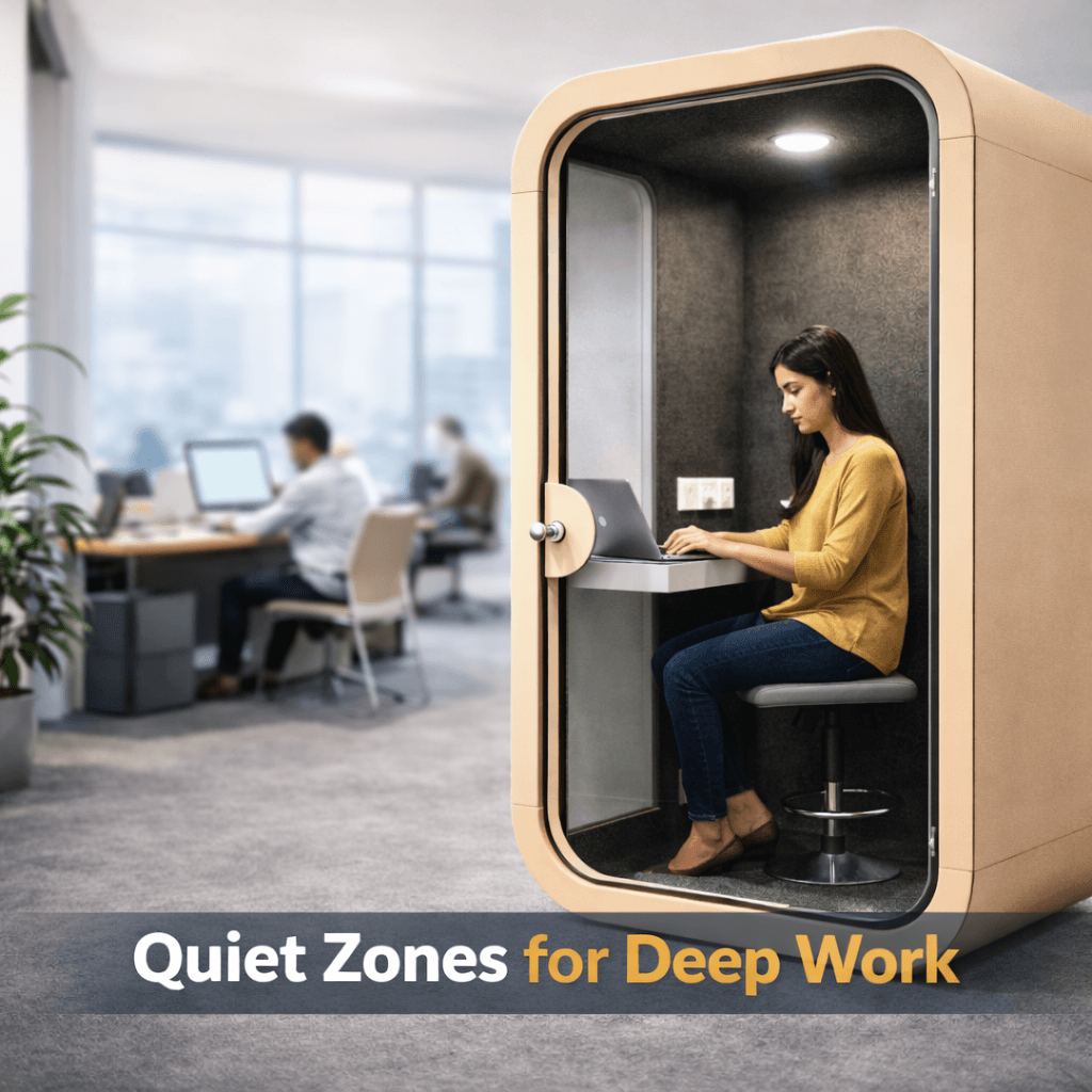 Focus pod for concentrated work