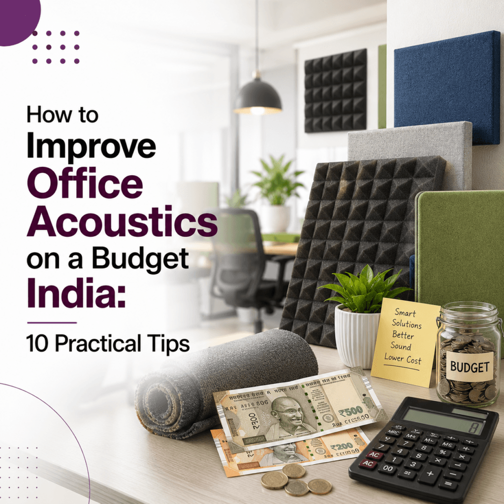 How to Improve Office Acoustics on a Budget India: 10 Practical Tips