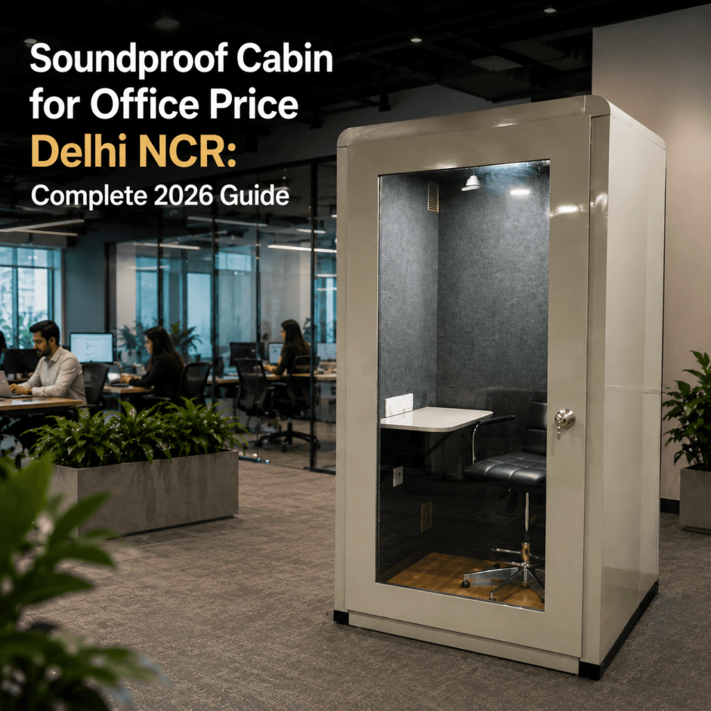 Soundproof Cabin for Office Price Delhi NCR 2026 Guide