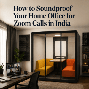 How to Soundproof Your Home Office for Zoom Calls in India