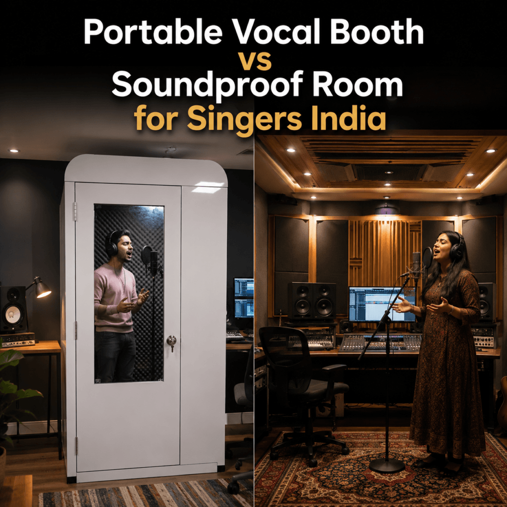 Portable vocal booth