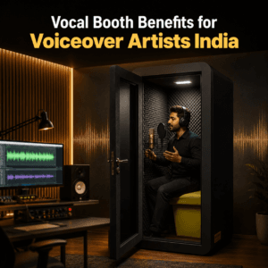 Vocal Booth Benefits for Voiceover Artists India