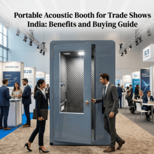 portable acoustic booth for trade shows India benefits