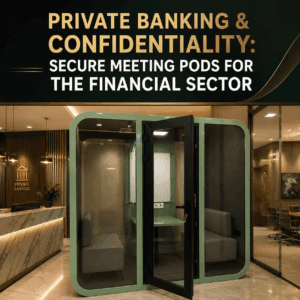 Private Banking & Confidentiality: Secure Meeting Pods for the Financial Sector