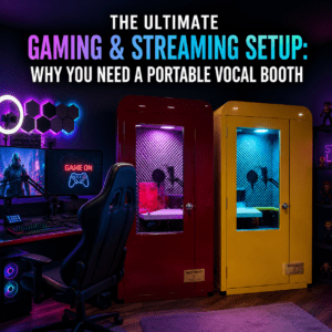 The Ultimate Gaming & Streaming Setup: Why You Need a Portable Vocal Booth