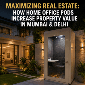 Maximizing Real Estate: How Home Office Pods Increase Property Value in Mumbai & Delhi