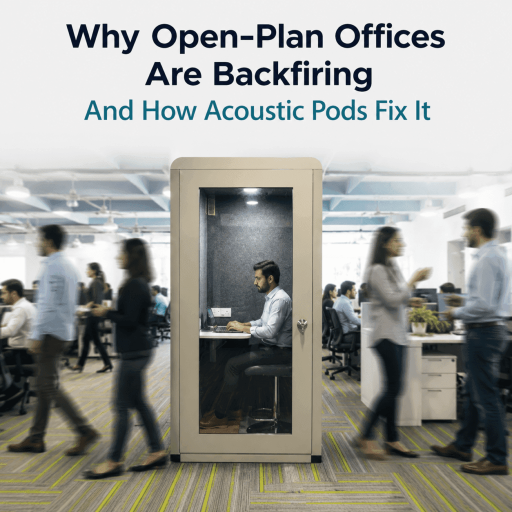 Acoustic Pods: The Fix for Failing Open-Plan Offices
