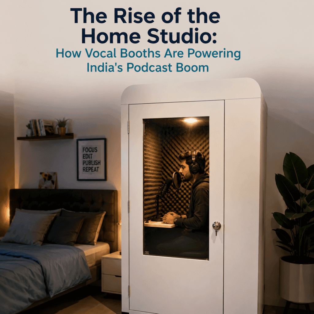 The Rise of the Home Studio: How Vocal Booths Are Powering India's Podcast Boom