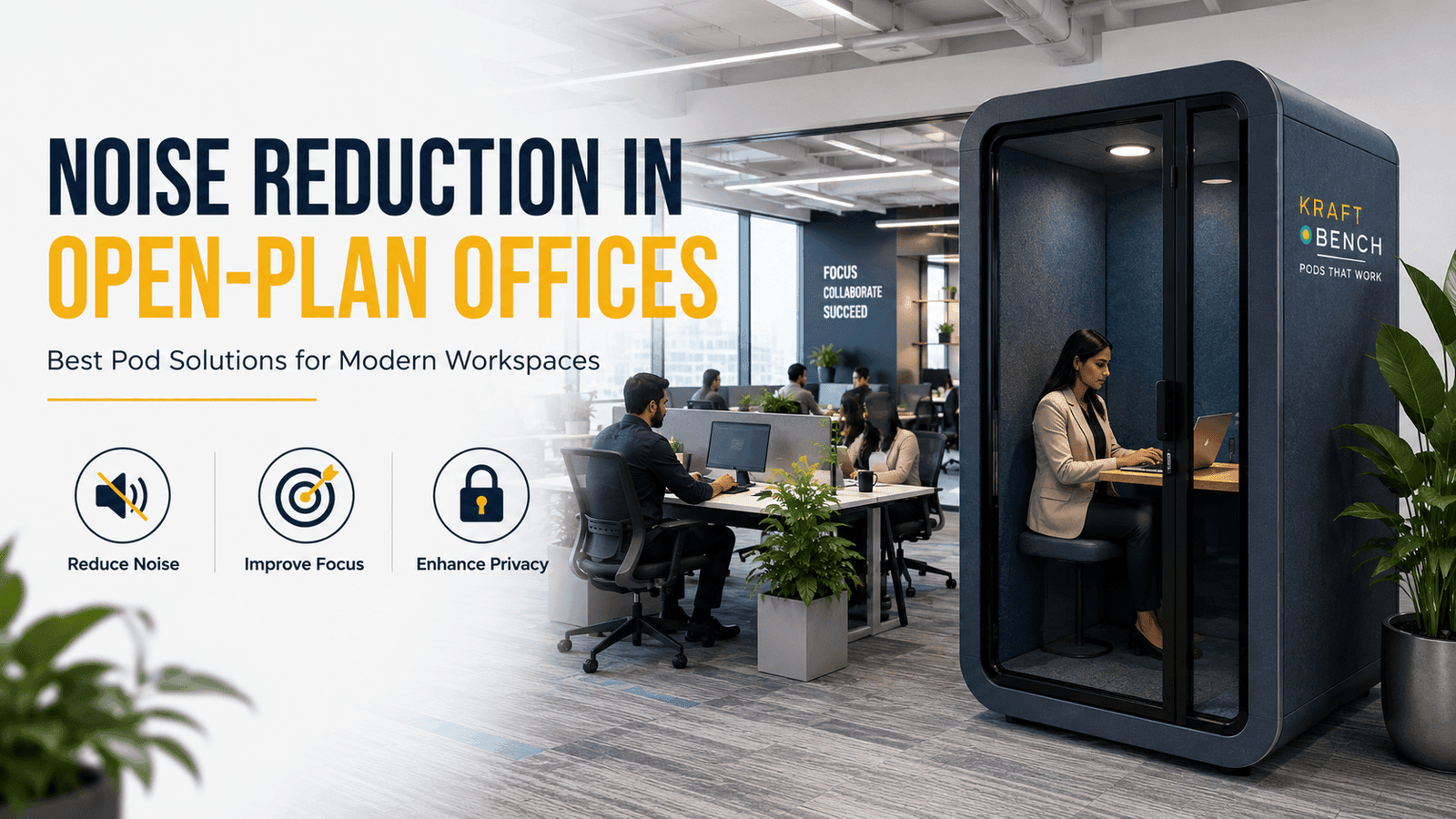 noise reduction open plan office India