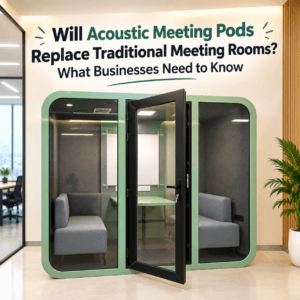 Will Acoustic Meeting Pods Replace Traditional Meeting Rooms? What Businesses Need to Know