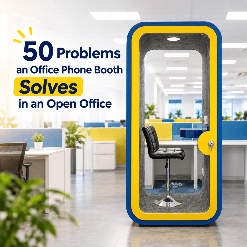 50 Problems an Office Phone Booth Solves in an Open Office