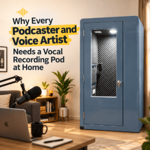 Why Every Podcaster and Voice Artist Needs a Vocal Recording Pod at Home